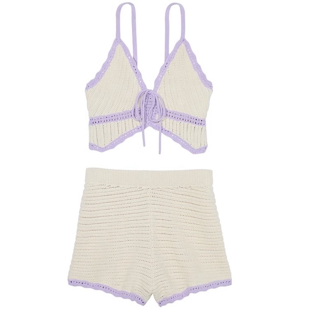 Victoria secret 2 piece Crochet set
